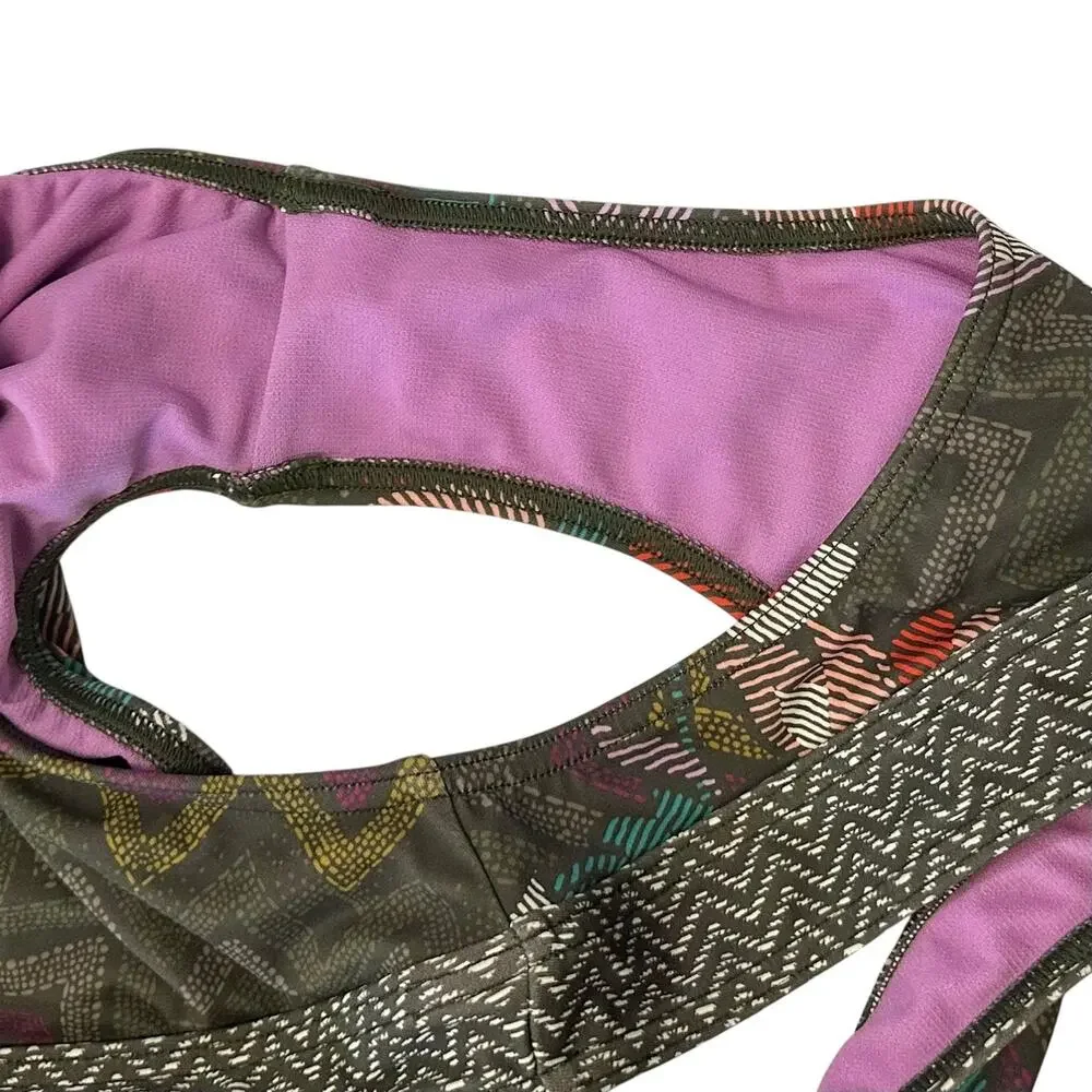 2/$30 Prana Ramba Bikini Swim Bottom Dragonfly Tiki Size XL